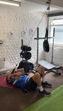 Laying cable curls