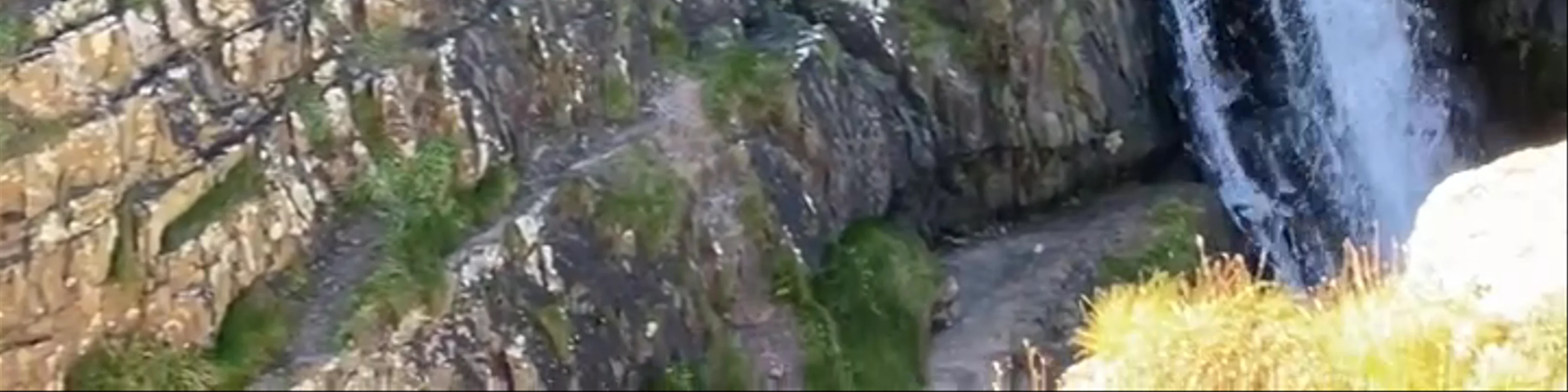 Speke's Mill Mouth Waterfall