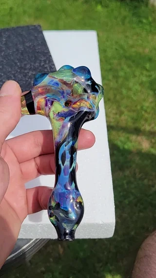 Preview pic of Cfl Color splash spoon amber purplicious,  sunset slyme, galaxy