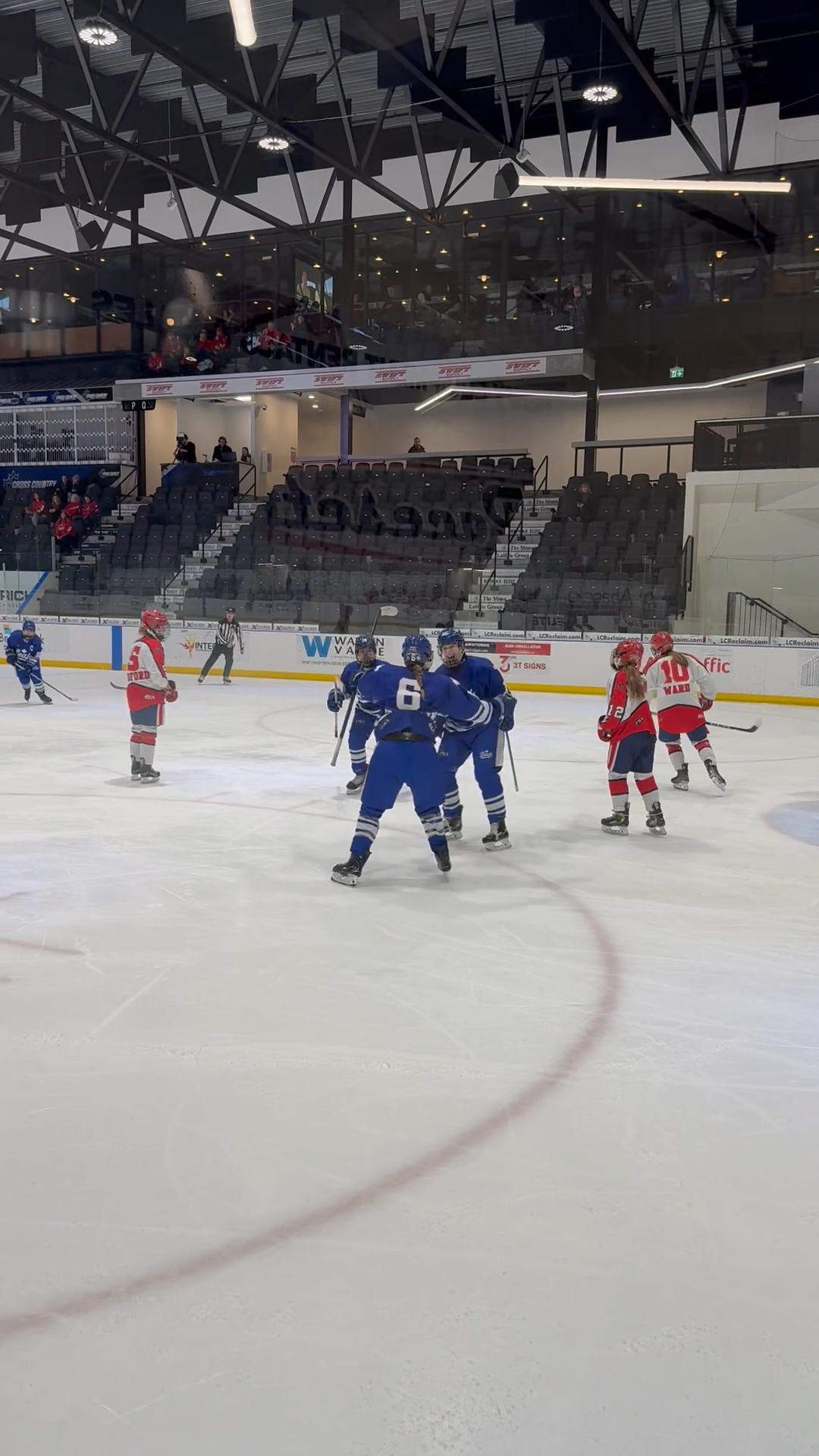Taelyn Franklin's Precision Backhand Assist for Langley 14U