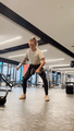 Exercise thumbnail image for Dumbbell Clean With Rotational Lunge