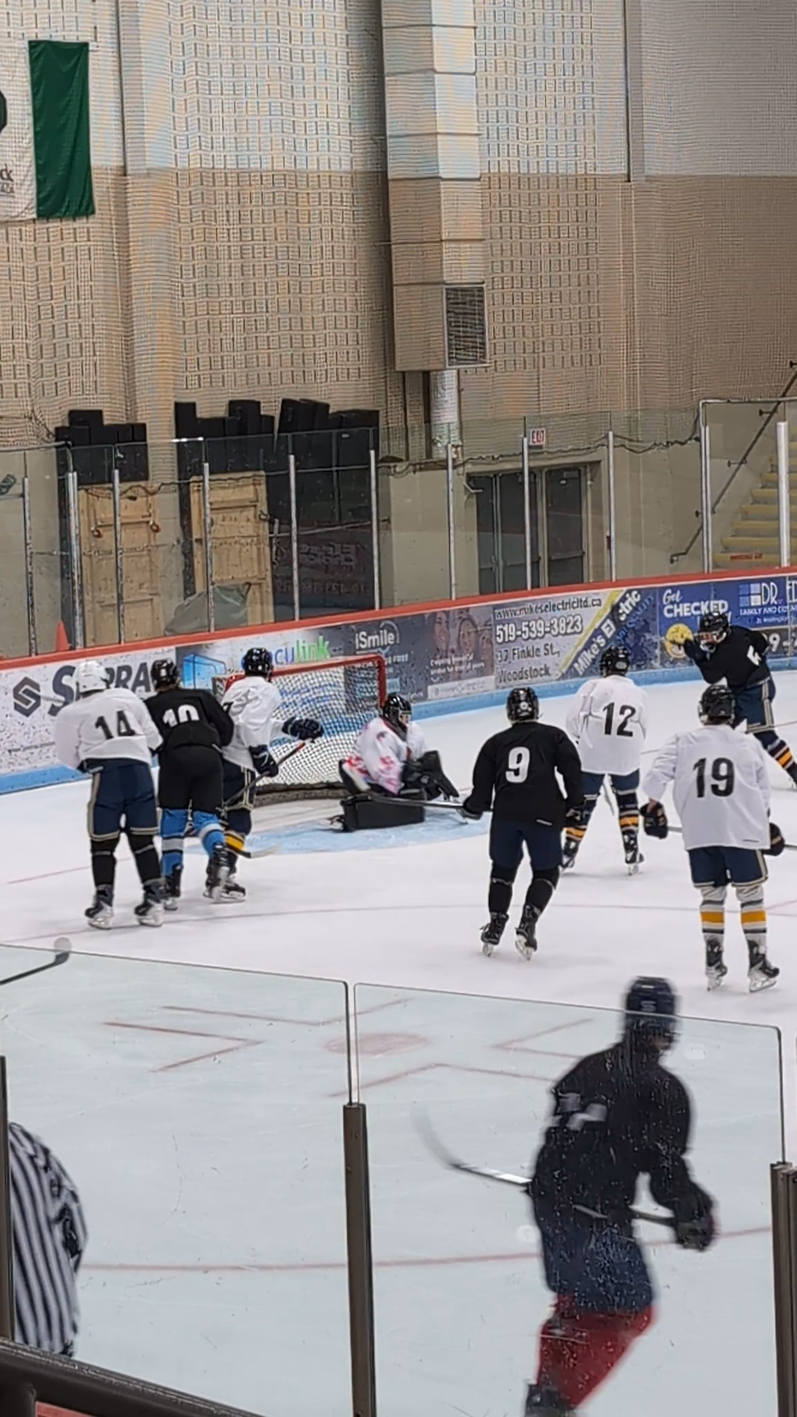 Scrimmage in Southwestern prospects camp - Junior Blueprint