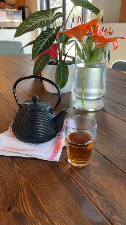 it's a hidden cafe - hojicha - Coffee & Tea Near Me - Hillsborough Township, New Jersey