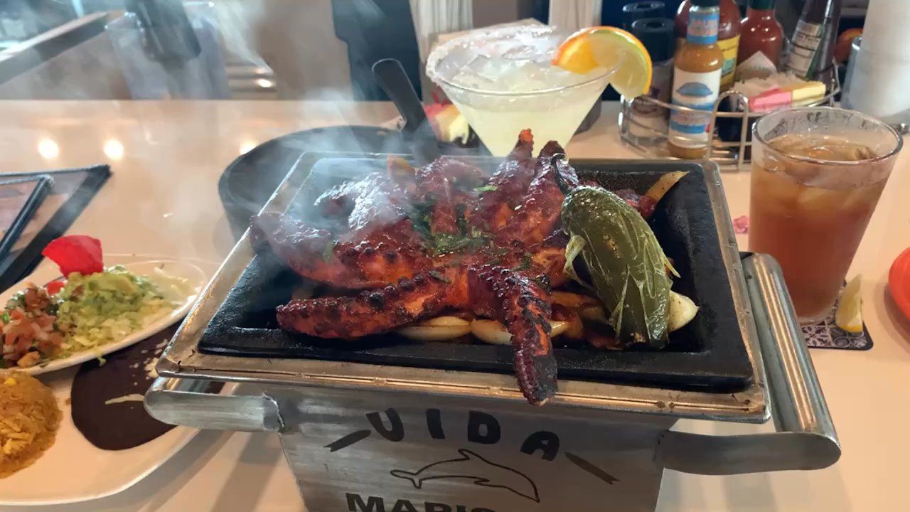 Vida Mariscos - Octopus! - Seafood Near Me - Rosenberg, Texas