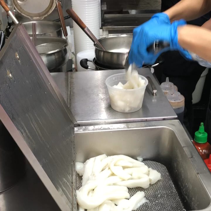 Fu Yuan - Hong Kong Street Food: How they prepare a bowl of rolled rice noodle with fish balls... - Chinese Near Me - Flushing, New York