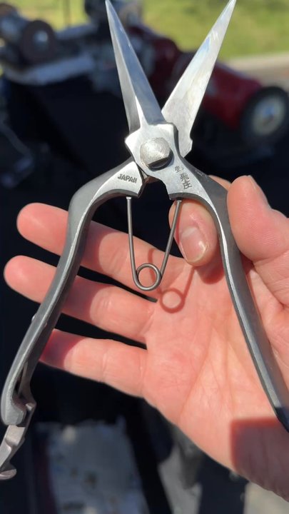 TdSharp - Bonsai pruning shears looking great after a hand sharpening from Tomas! - Knife Sharpening Near Me - Newbury Park, California