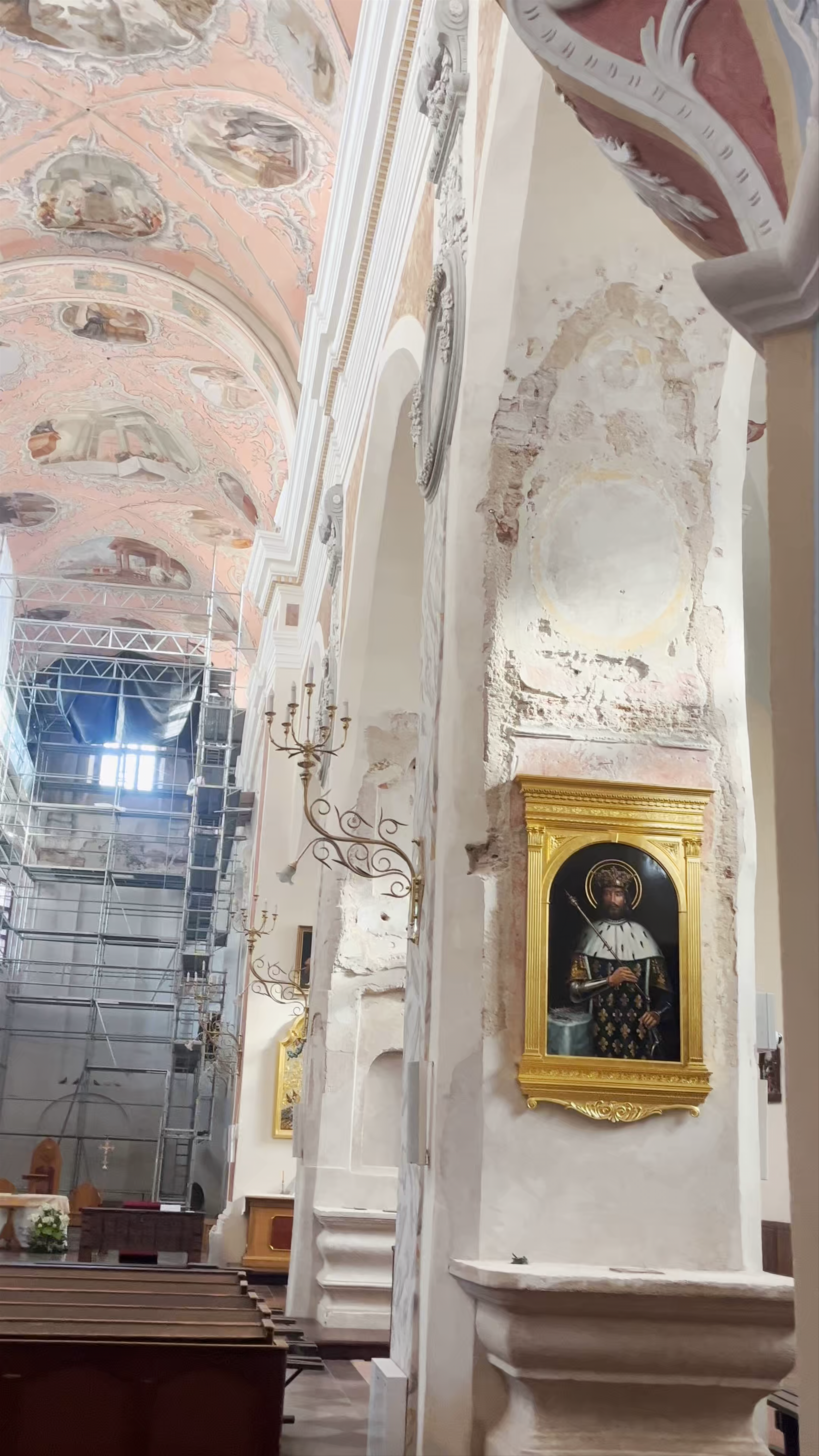 Inside the Ascension of the Blessed Virgin Mary Church - Historic Vilnius Gem