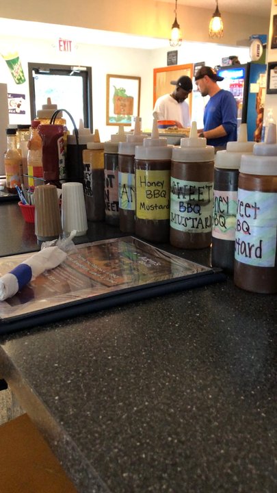 Adam's Rib - About 25 sauces - all homemade - from sweet to mega heat - Barbeque Near Me - Gainesville, Florida