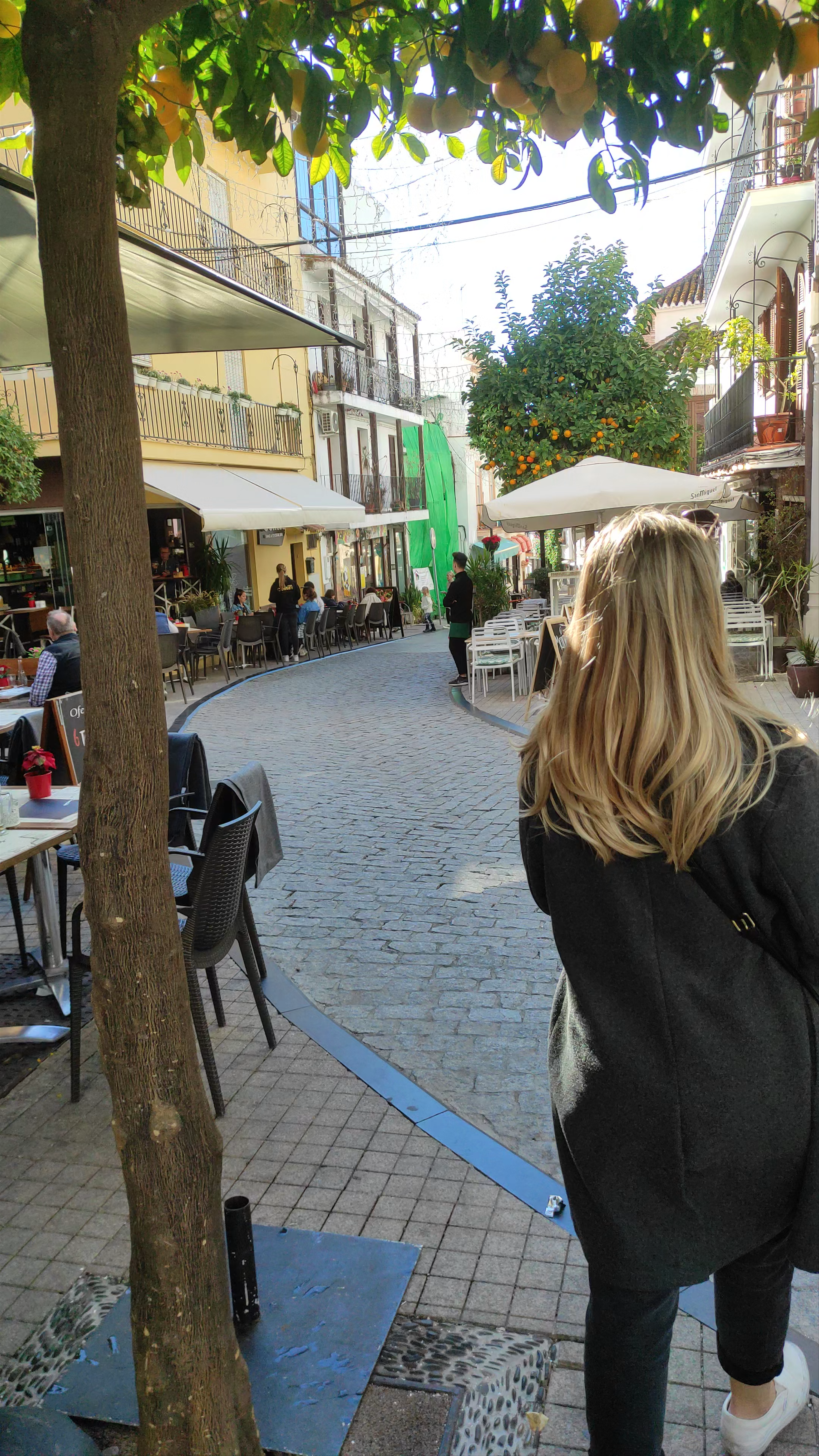 Sunny Stroll Through Calle Peral, Marbella