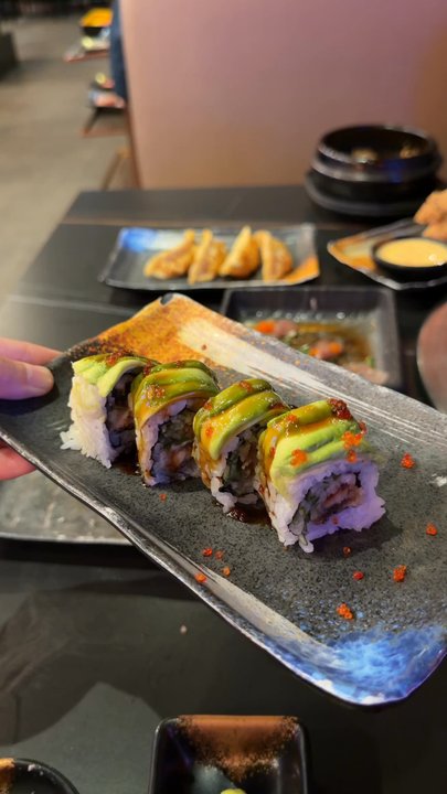 Wagyu Grill AYCE - dragon roll - Japanese Near Me - Milpitas, California