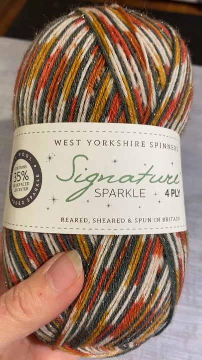 Fiber - Sparkle Christmas sock yarns from West Yorkshire Spinners. - Knitting Supplies Near Me - Bigfork, Montana