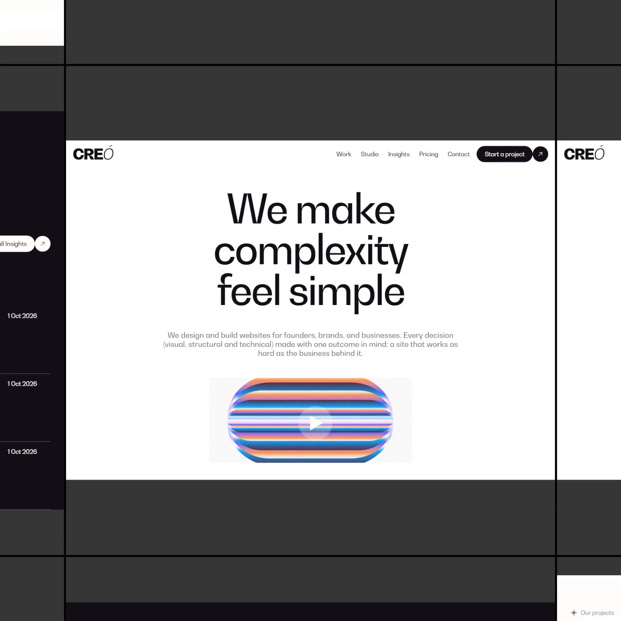 A little showcase of my own agency workStart developing on #framer let's see how fast I can get this published on the web. I design and develop websites for B2B, founders, and Creative business owners who want to scale, improve conversion, or build something worth remembering. #webdeveloper #modernwebdesign