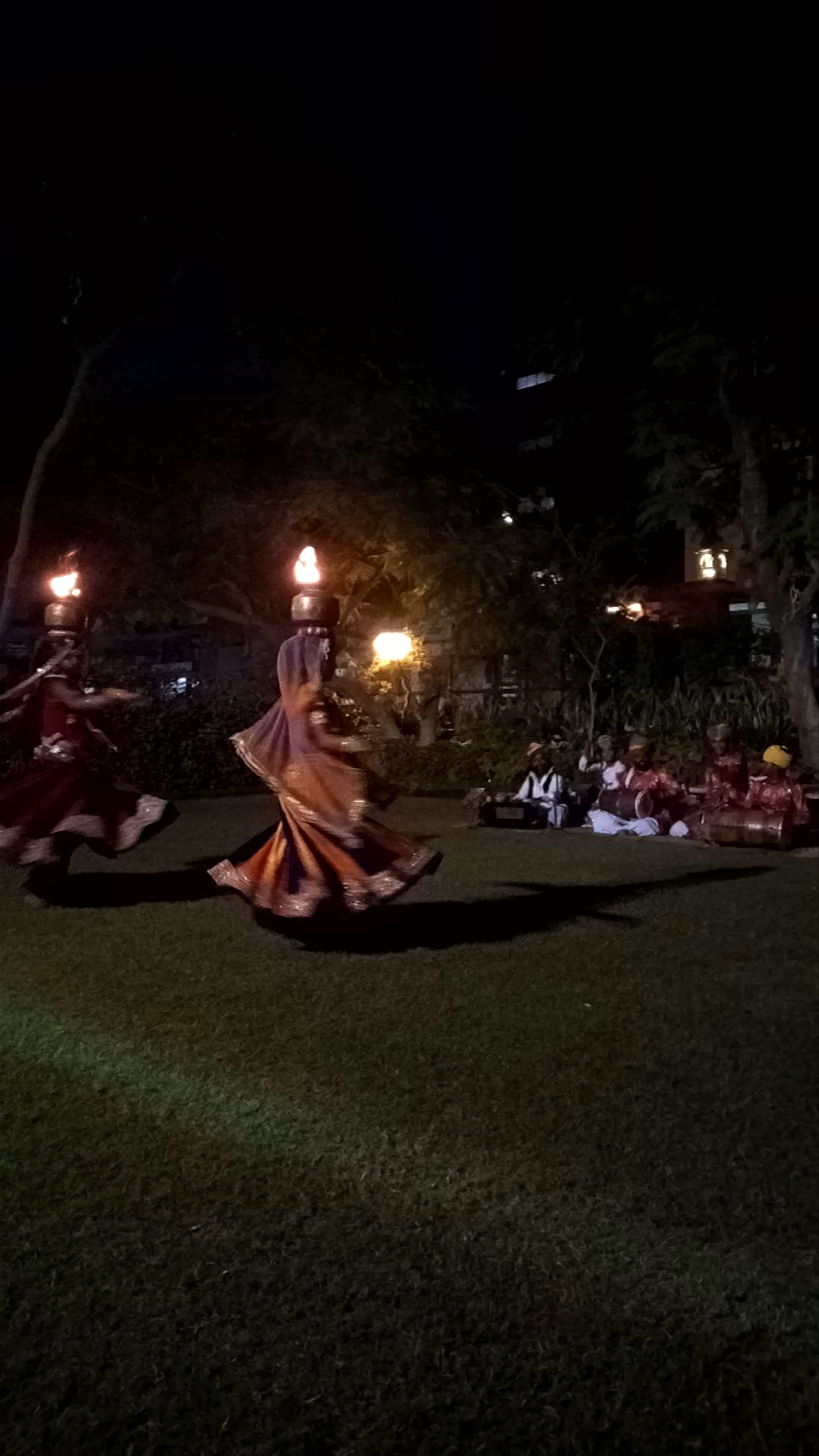 Nighttime Traditional Rajasthani Dance at Hotel Arya Niwas, Jaipur