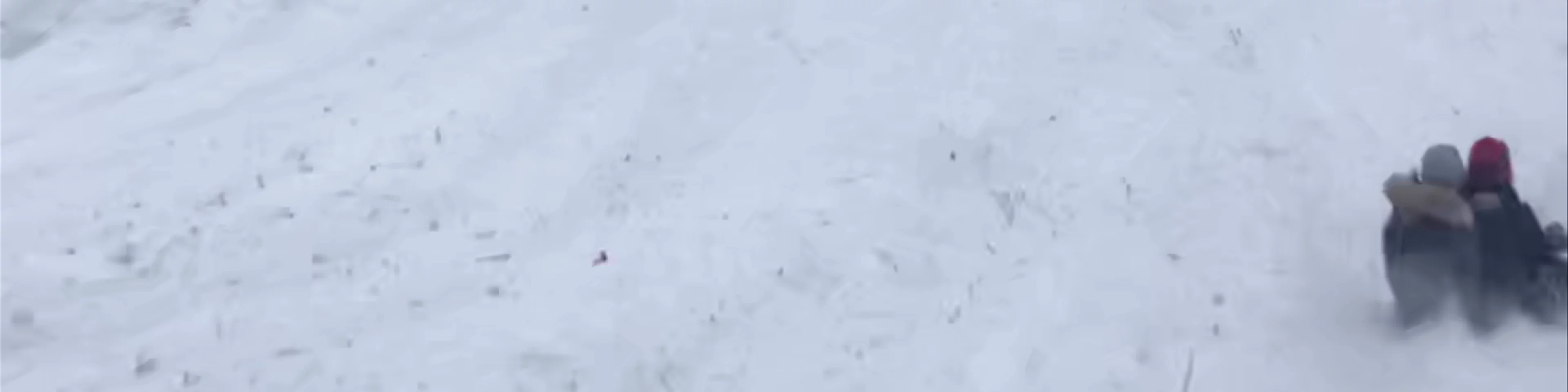 Snowing on Libe Slope