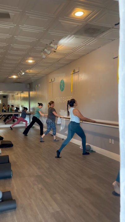 Xtend Barre Scripps Poway - A few mins of Xtend barre class! - Barre Classes Near Me - Poway, California