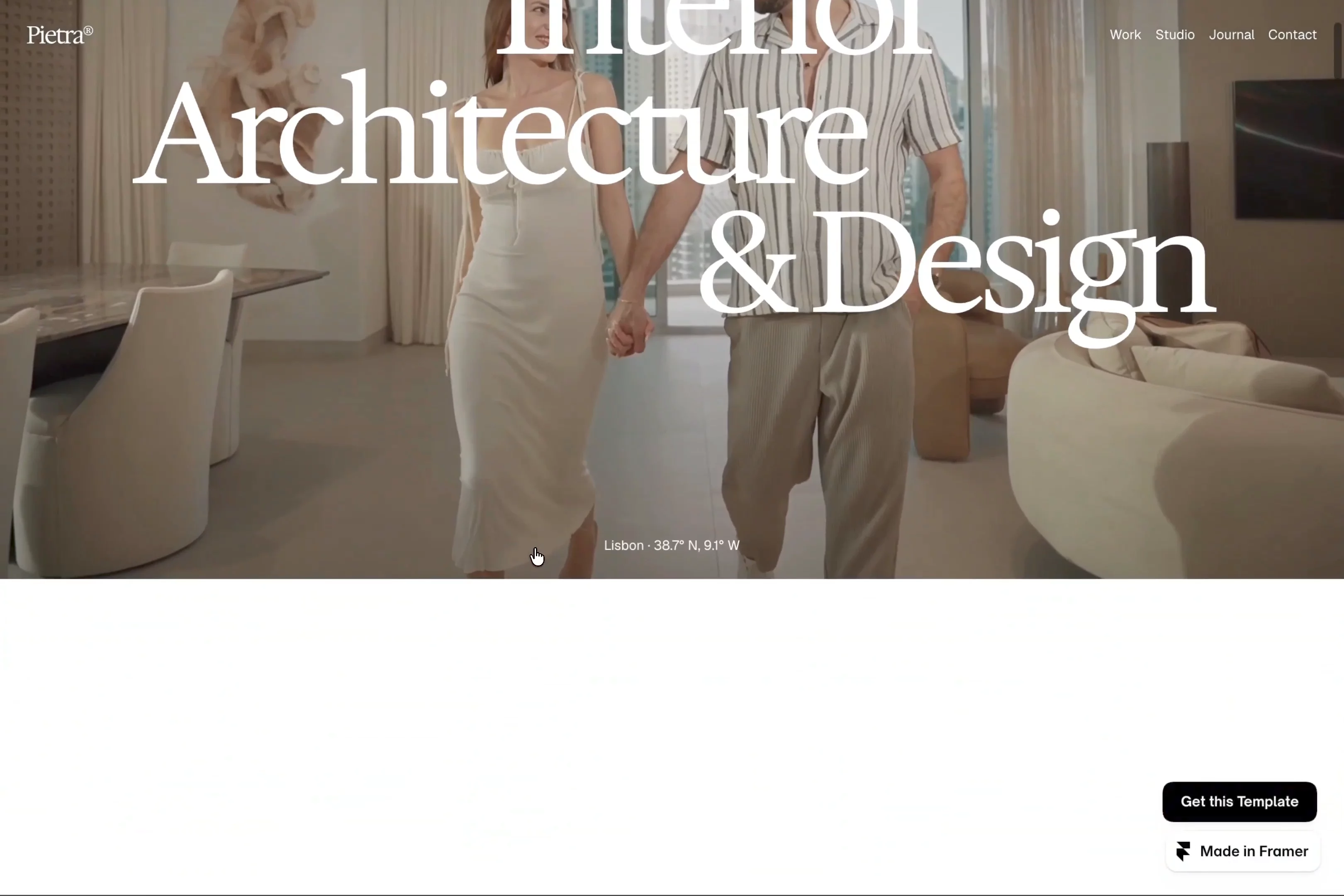 Pietra made it top 5 of Architecture for a reason!Support it &amp; Make it yours: https://framer.link/hV3rMPz