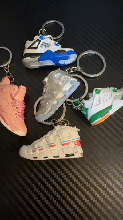 Sneaker Keychains. Choose 1 (Sold Individually)
