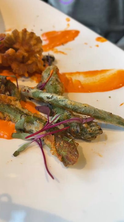 TEN 3 - What's left of Tempura Fried Veggieses - New American Near Me - Albuquerque, New Mexico
