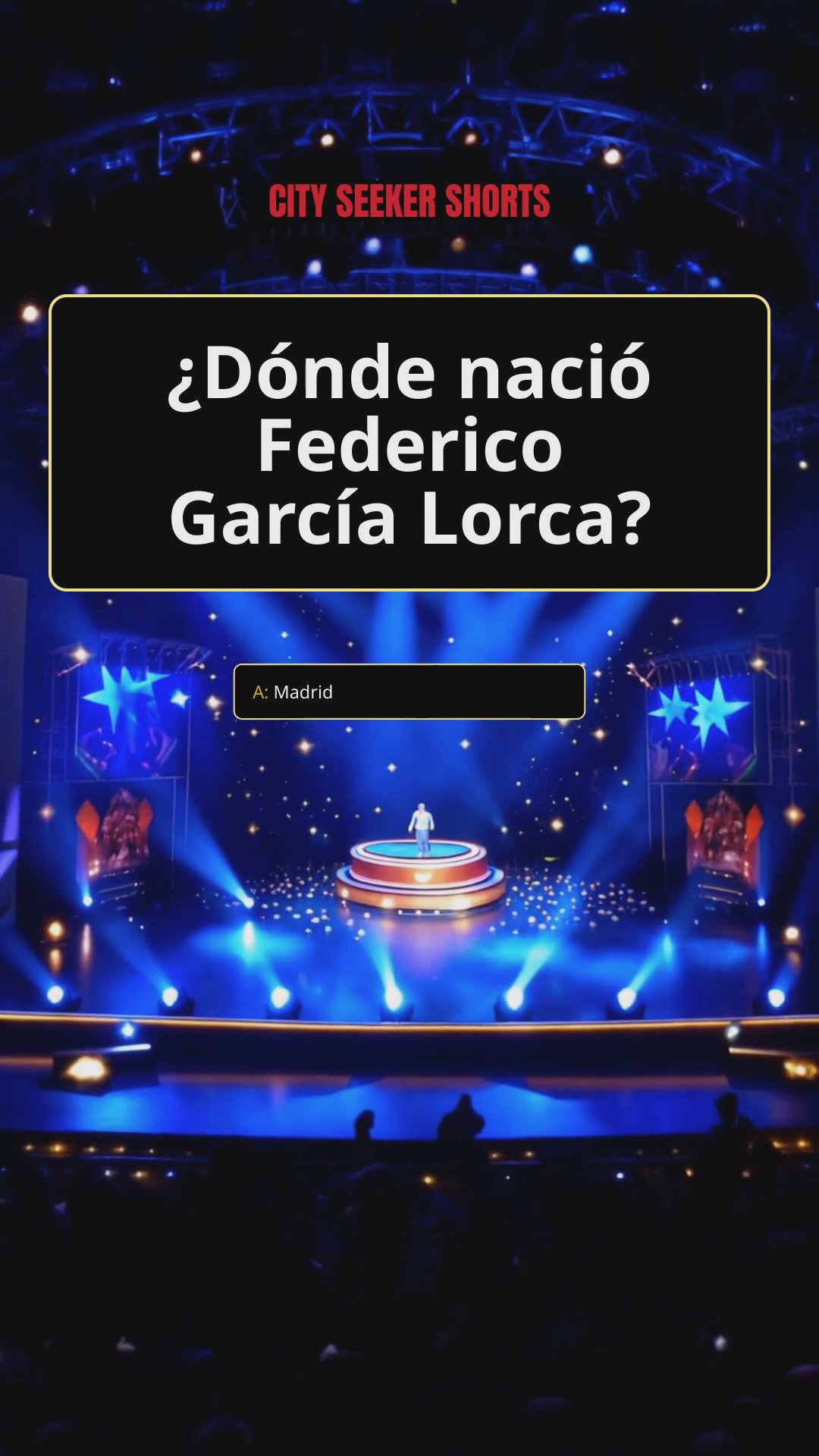 ¿Cuánto sabes sobre Federico García Lorca?