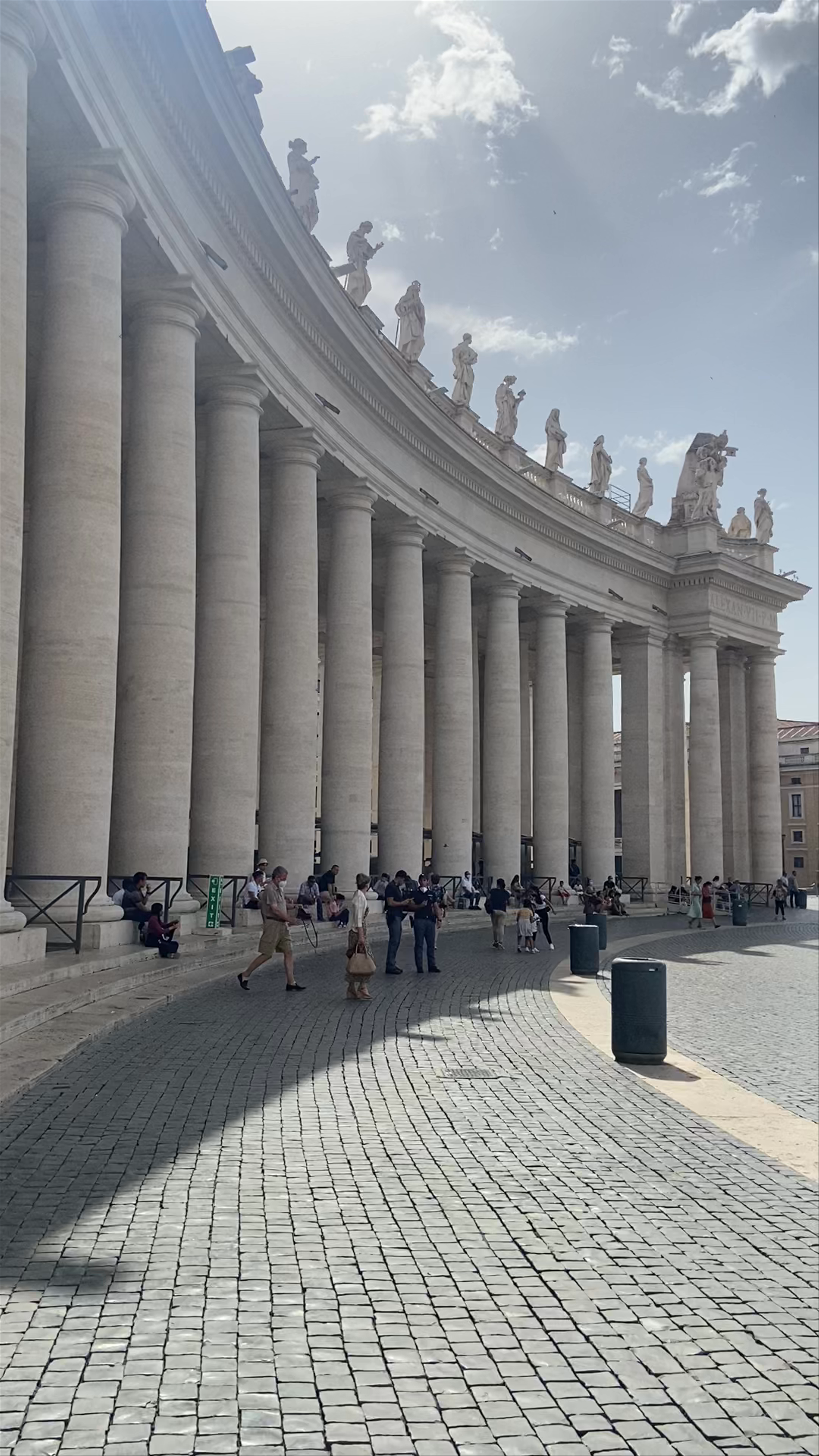Colonnade of St. Peter: Majestic Architecture in Vatican City
