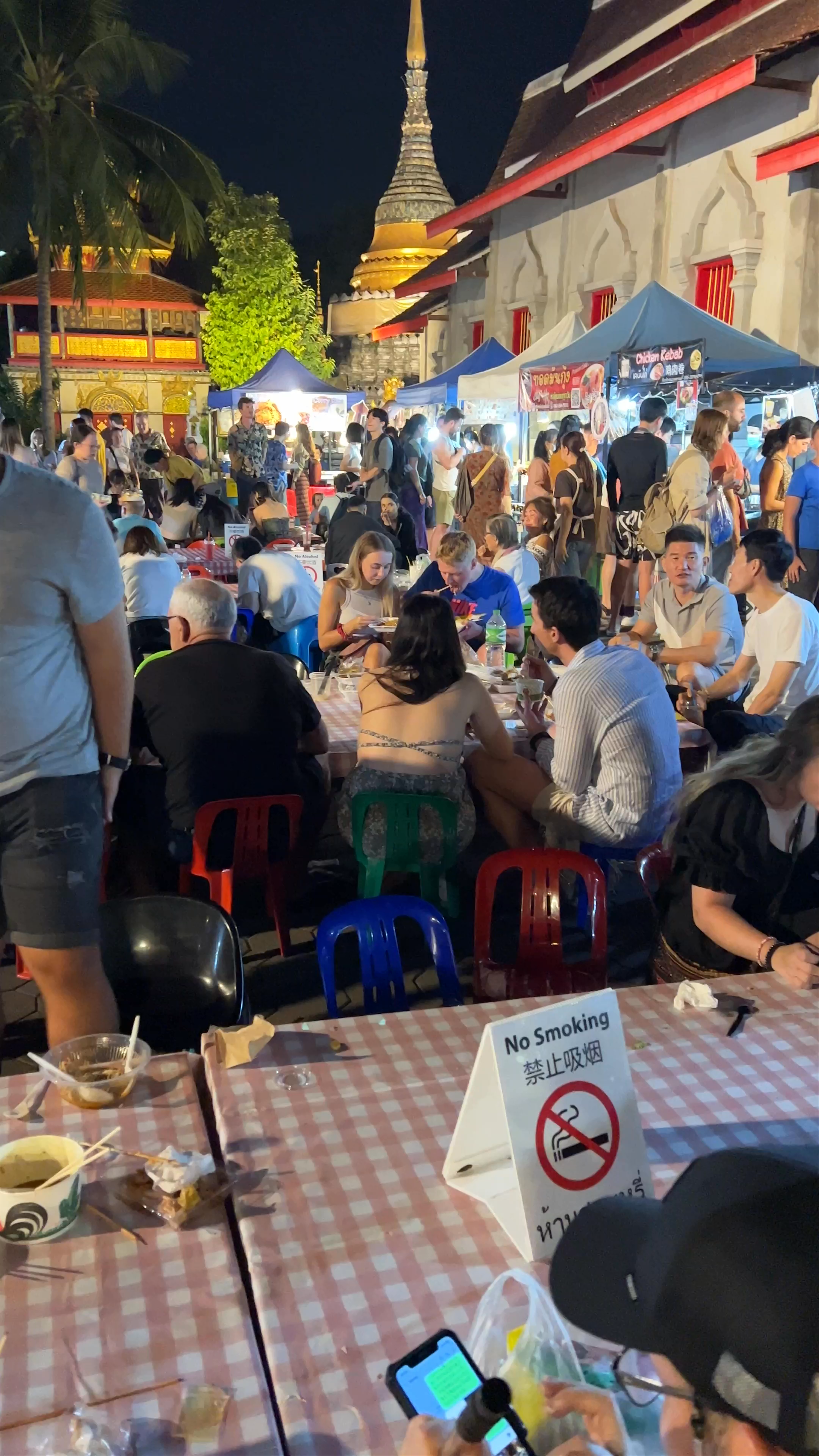 Sunday Night Market - Vibrant Evening Food Experience in Chiang Mai