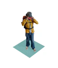 Competitive Eating Champion 3D scan