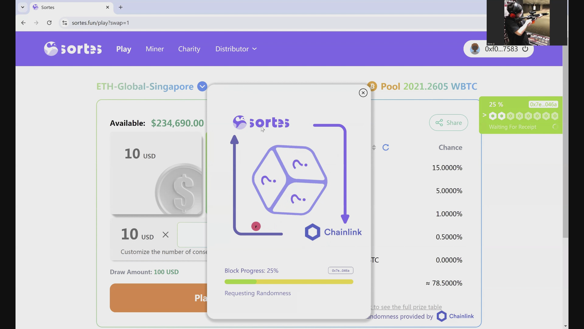 Sortes (ETH Sepolia) | ETHGlobal