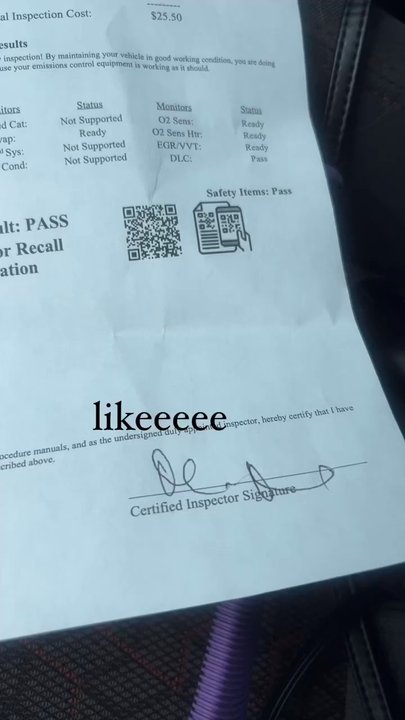 Precision Tune Auto Care - Receipt from Fail 05/01 and Pass 05/03 inspection. - Auto Repair Near Me - Houston, Texas