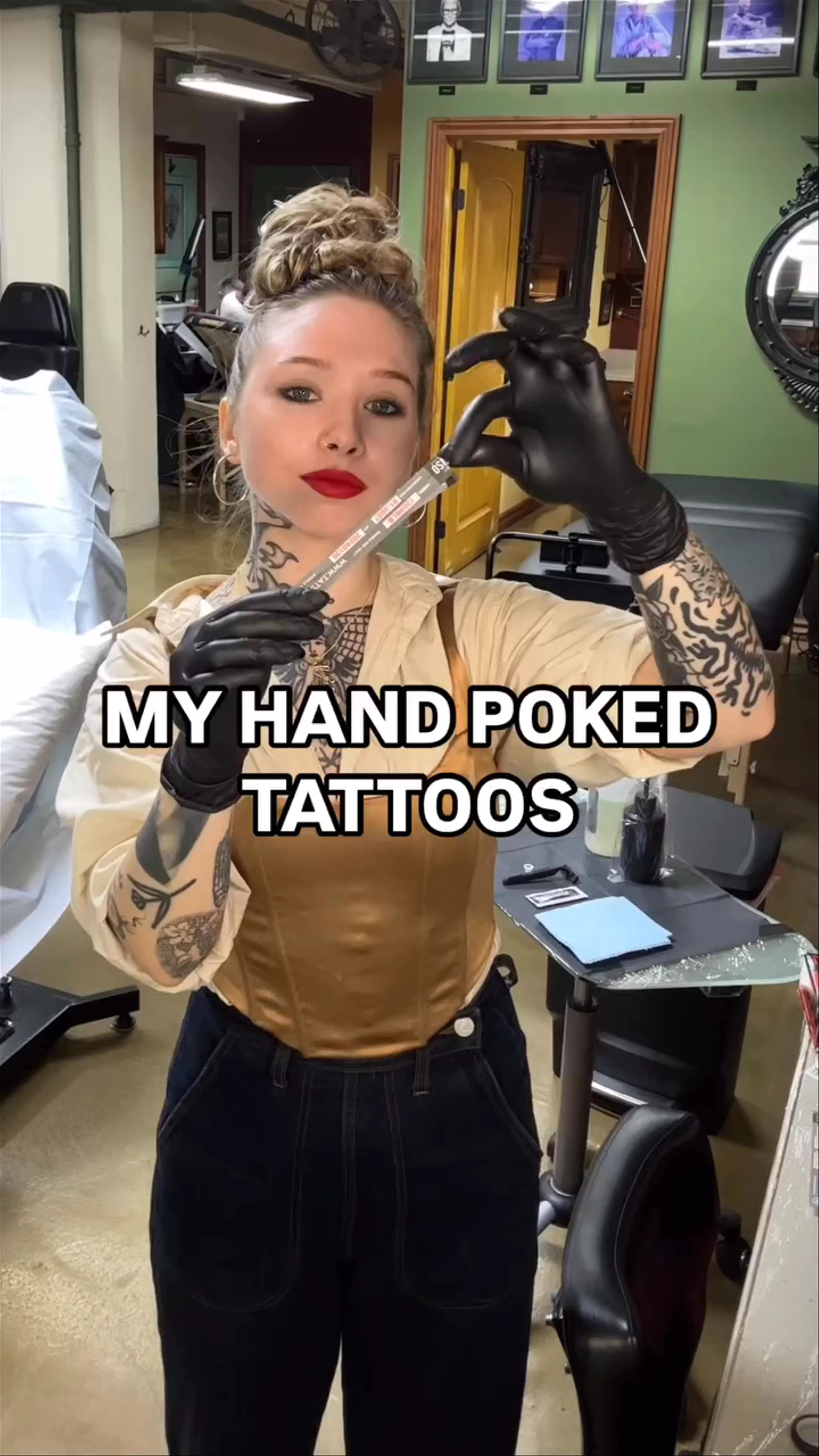 how long it takes to hand poke?