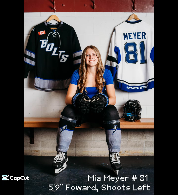 Mia Meyer:  2025-2026 Durham West Lightning U15AA Highlight Reel - Goals & Assists