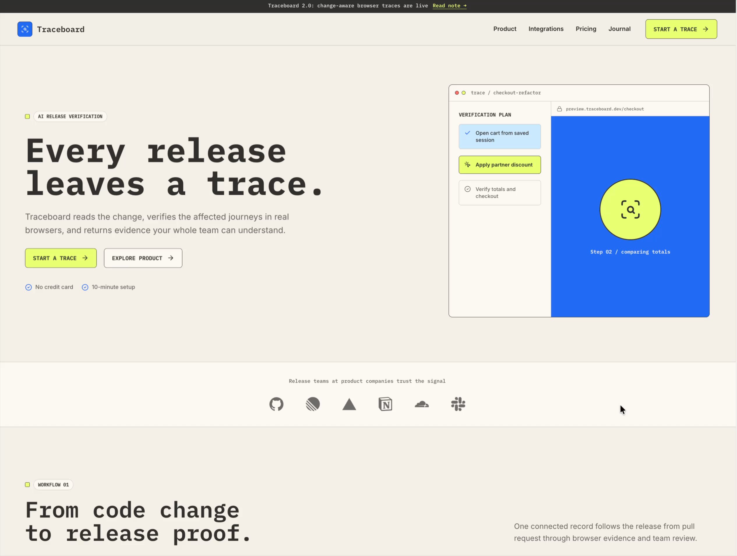 Traceboard