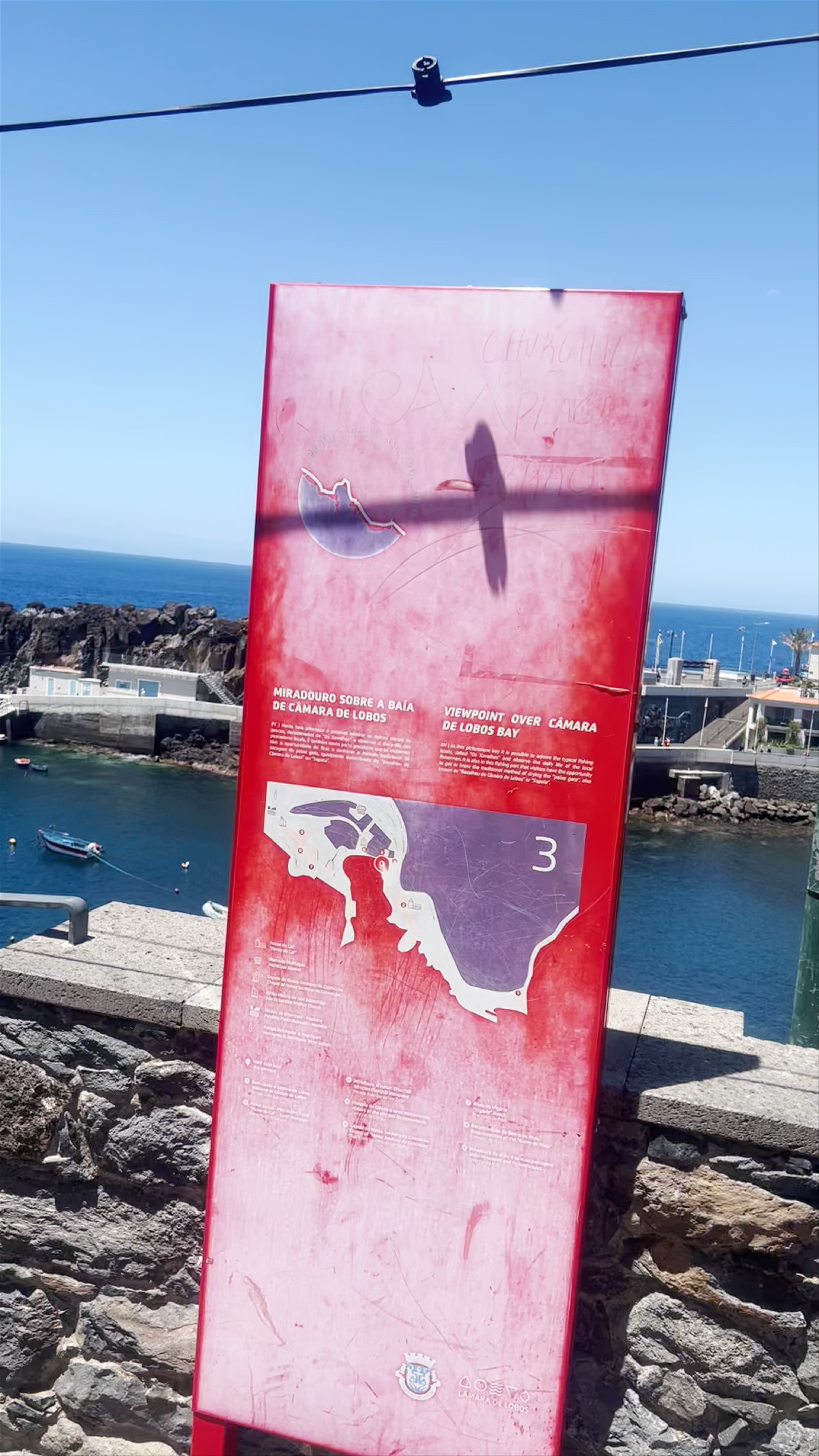 Viewpoint of Câmara de Lobos Bay