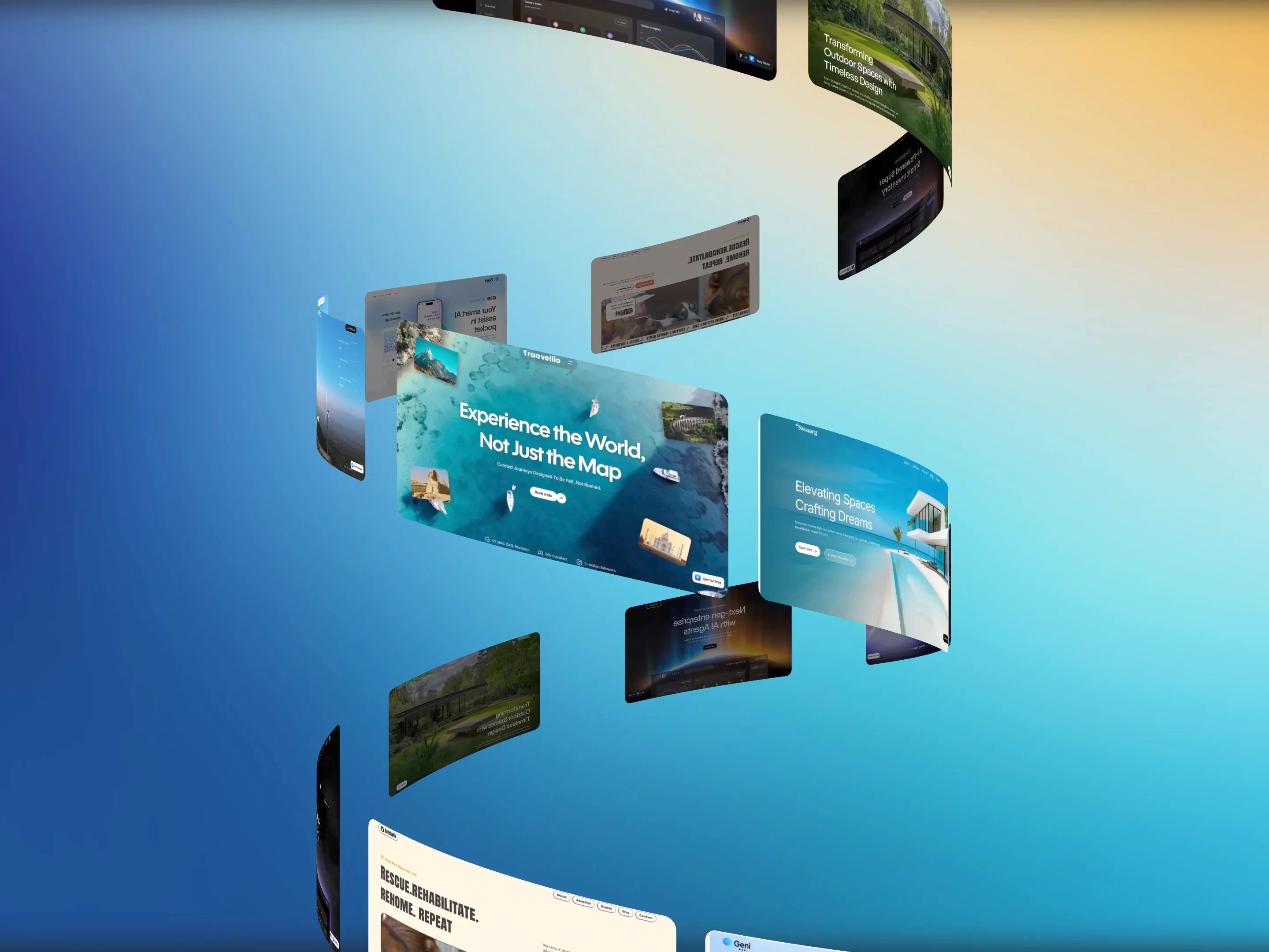 Stop making boring static mockups. Turn them into showreels people actually want to watch. use ScreenLab