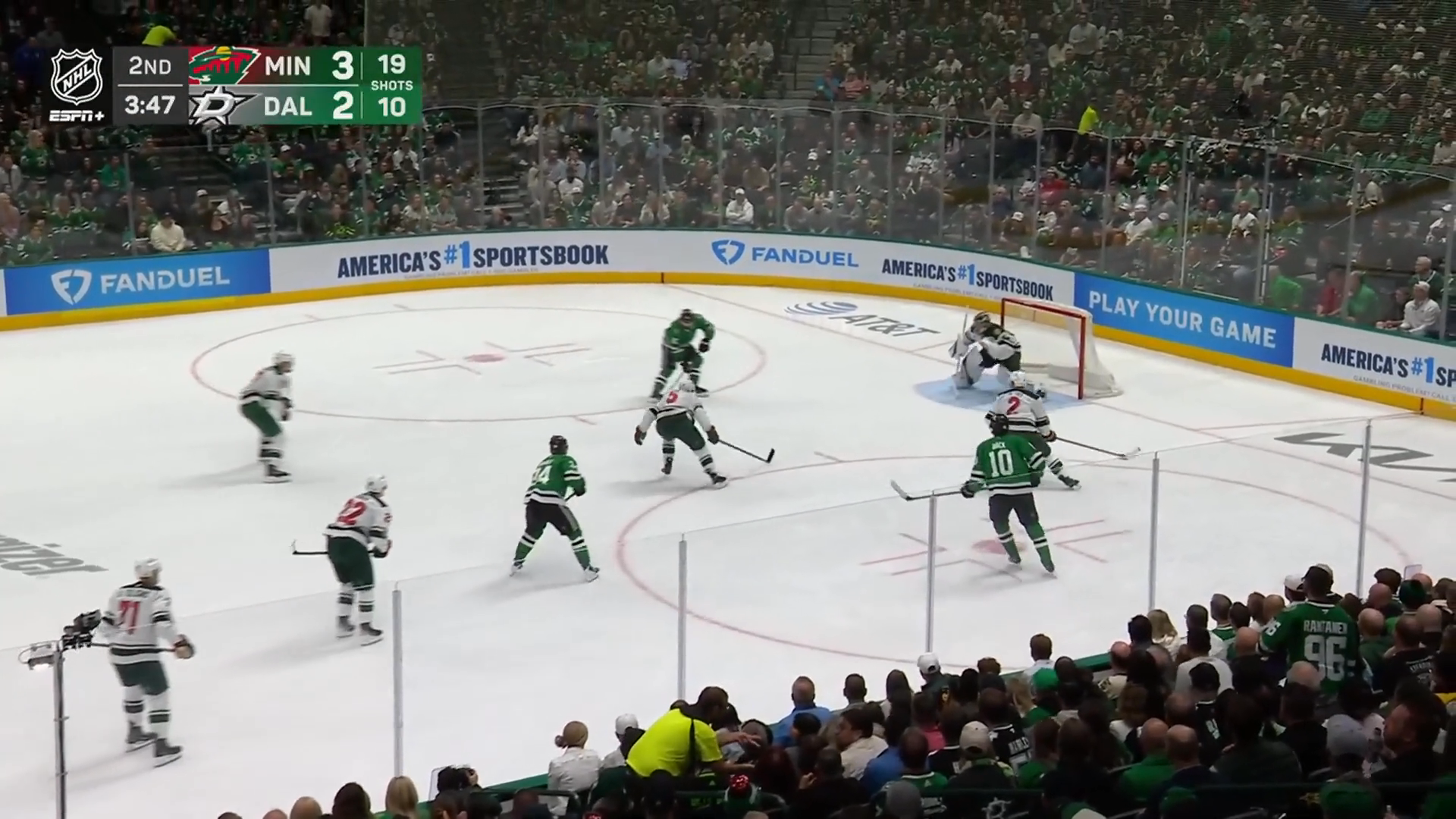 Cameron Hughes Scores First NHL Goal on Blackwell Rebound · Apr. 9, 2026