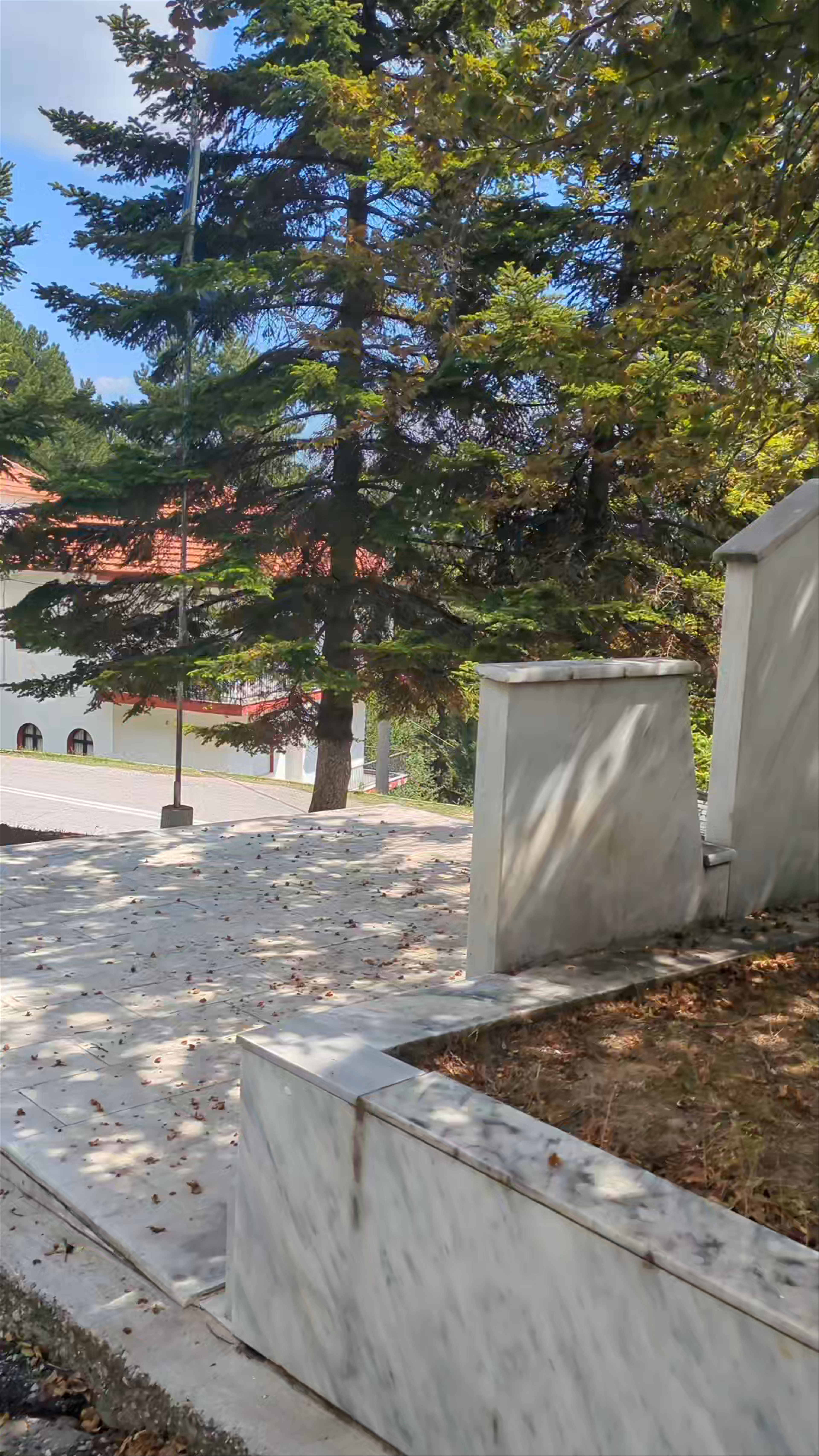 Heroes and Martyrs Monument of Pontus at Panagias Soumela, Kastania, Greece