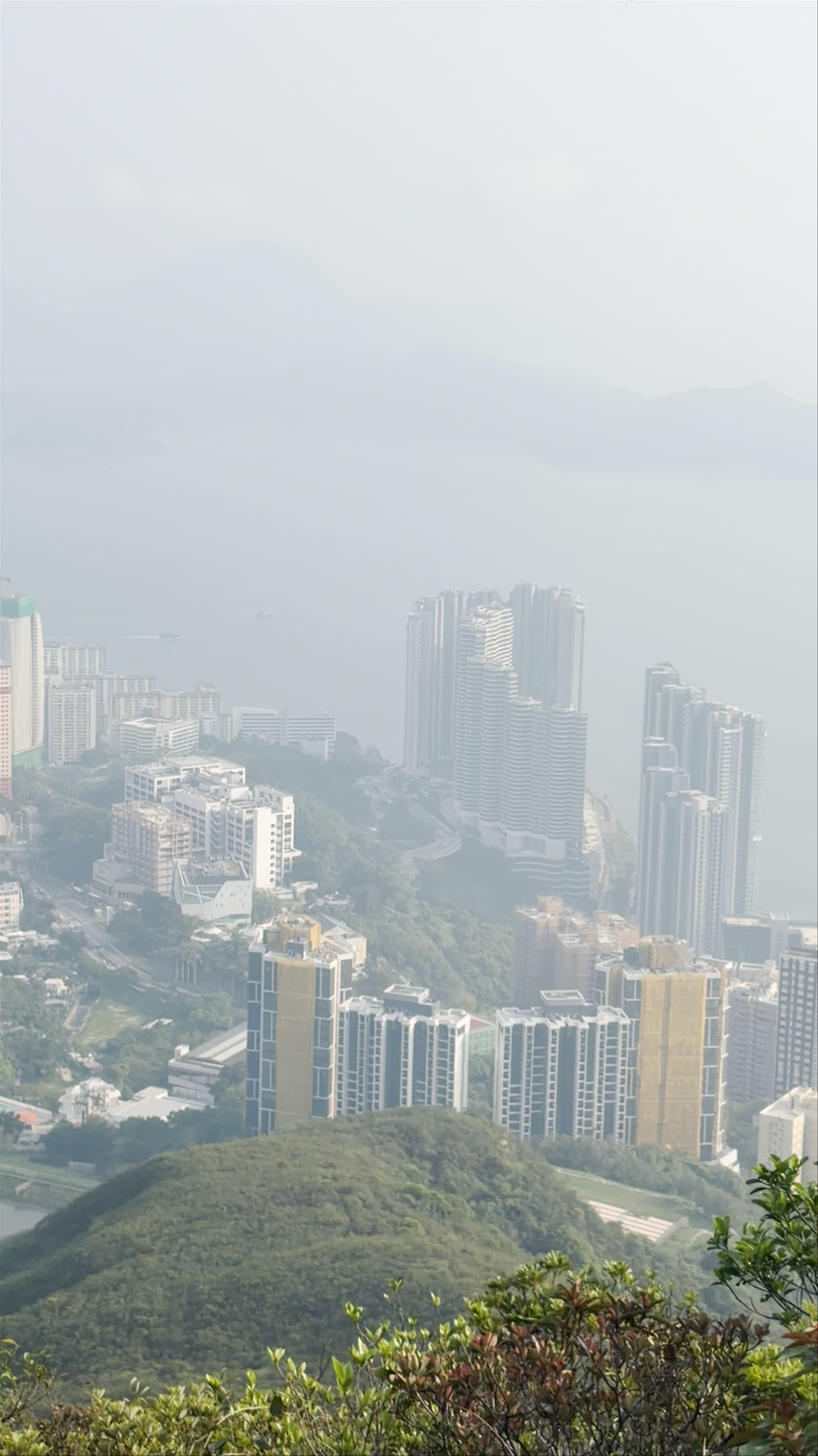 Stunning Panorama from High West, Hong Kong