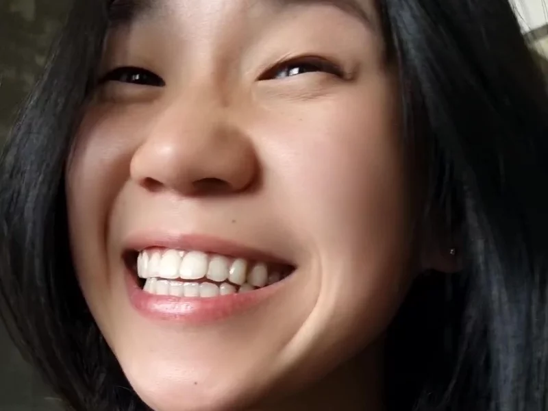 Teeth whitening UGC video