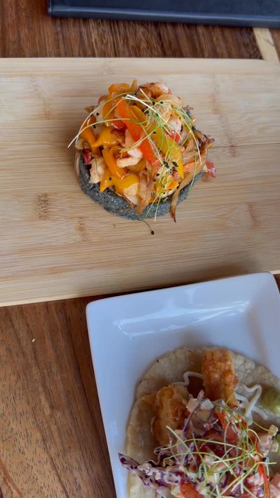 La Botella Bistro - Delicious food!! First time here and the sauces are soo good and spicy. - Wine Bars Near Me - Ensenada, BCN
