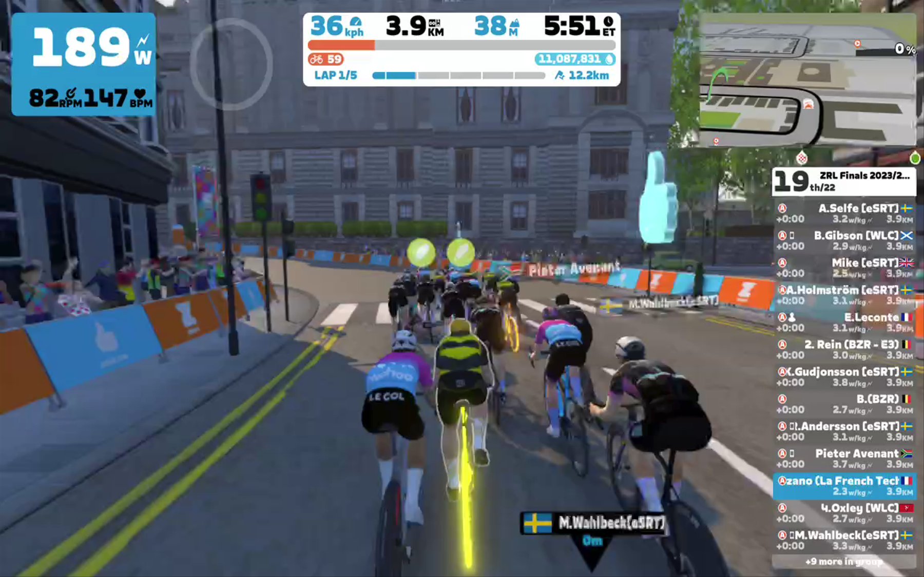 Zwift - Race: ZRL Finals 2023/24 - Open EMEAE Division 2 - Cup Final (Part2) (A) on Glasgow Reverse in Scotland