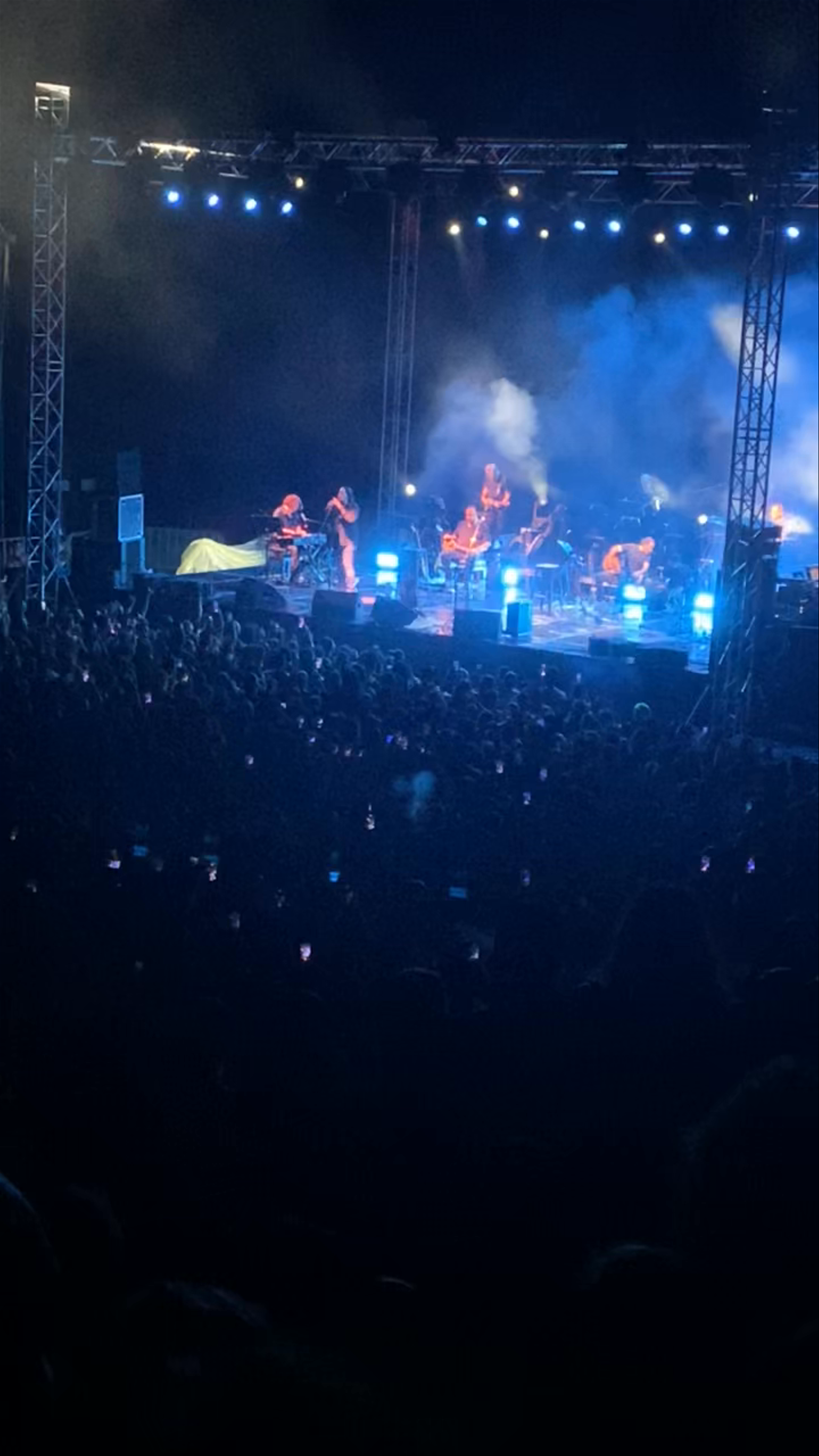 Night Concert at Forest Theater, Agios Pavlos, Greece