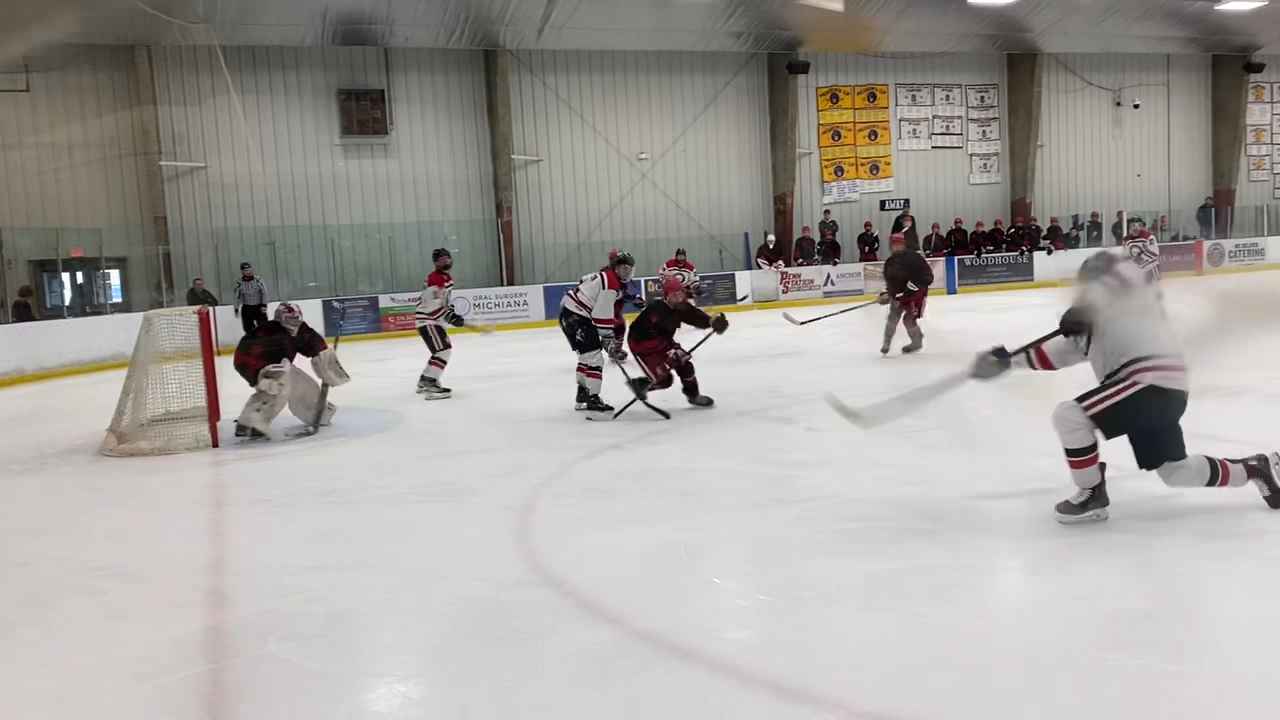 Brenden Lomago's Power Play One Timer | Arctic Foxes Highlights