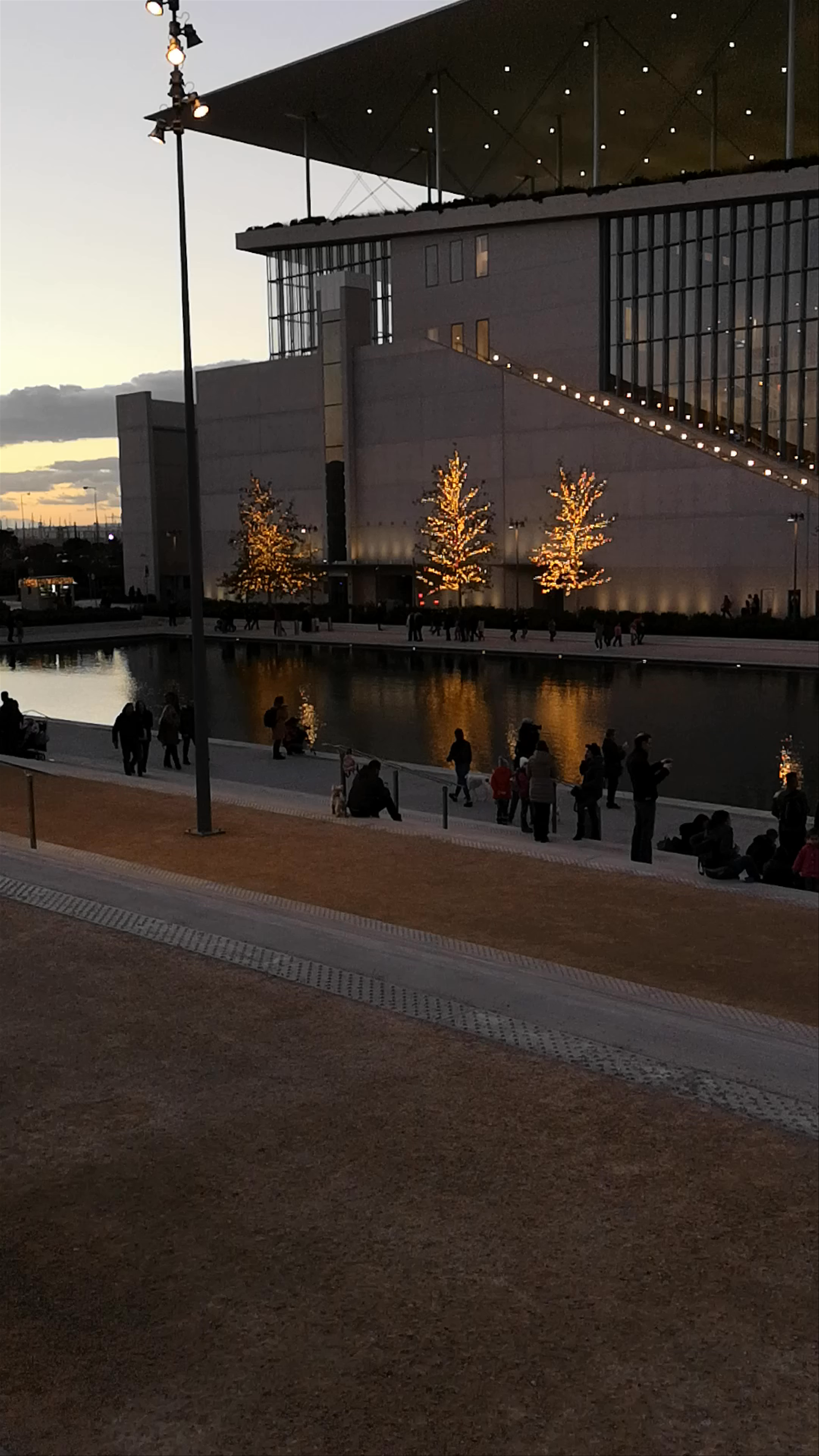 Winter Magic at Stavros Niarchos Park Ice Rink, Athens