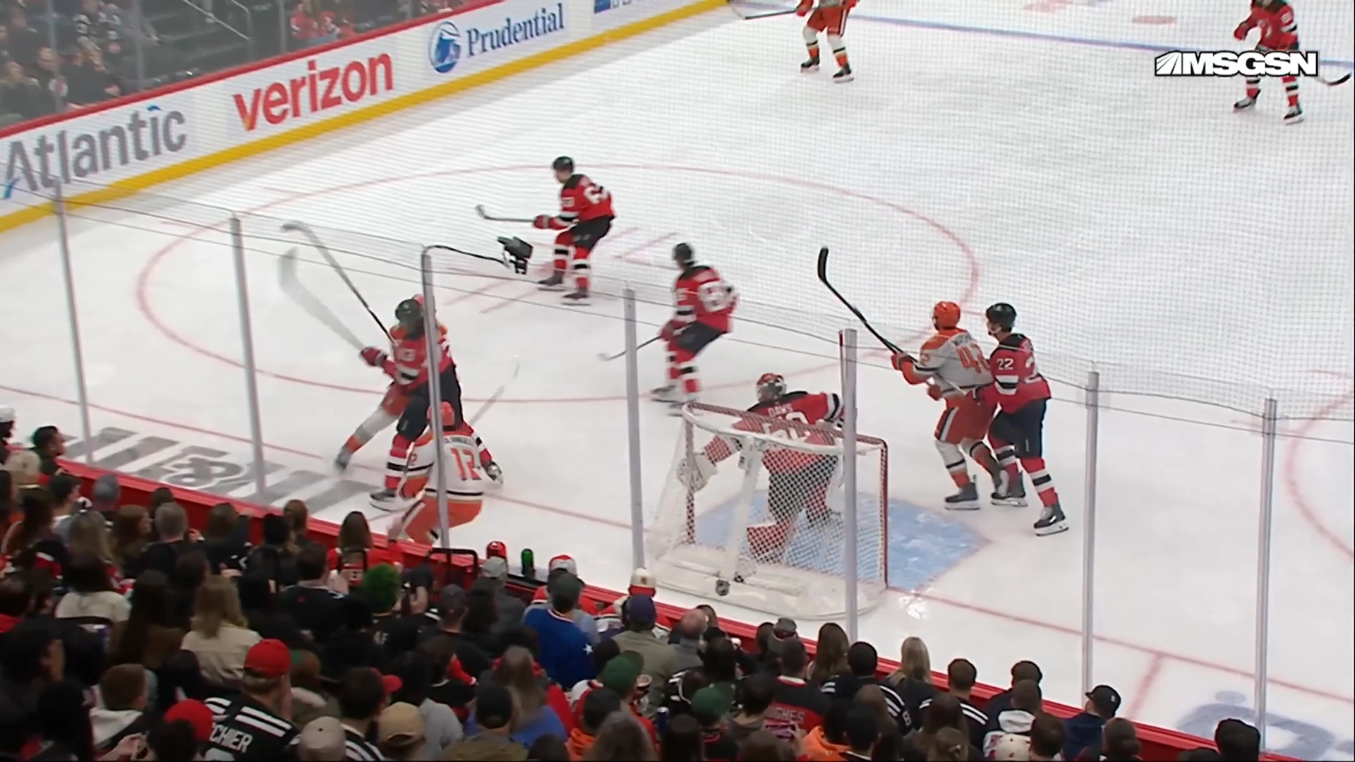 Gritsyuk Extends Goal Streak as Devils Top Ducks · Oct. 22, 2026