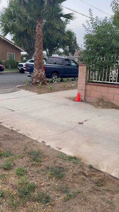 Frontgate Fence - BEFORE: Chain link fence was removed. - Fences & Gates Near Me - Riverside, California