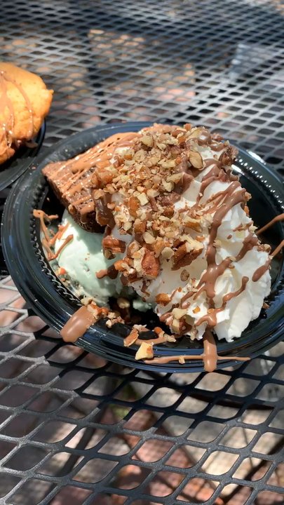 Fudge Farm - Waterfront - Mint chocolate "sundae" brownie and chocolate chip - Chocolatiers & Shops Near Me - Homestead, Pennsylvania