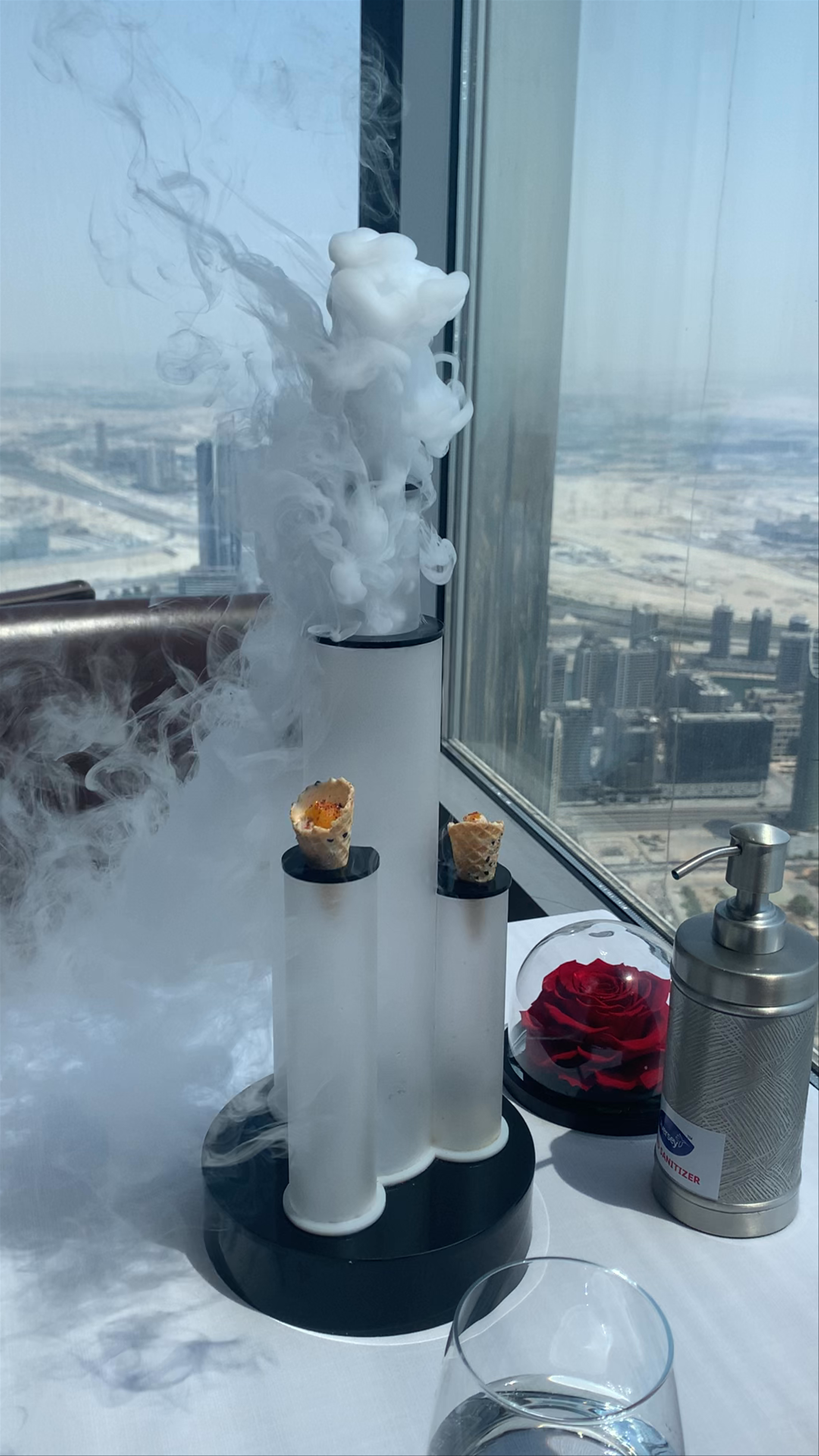At.Mosphere Experience: Futuristic Culinary Art in Dubai