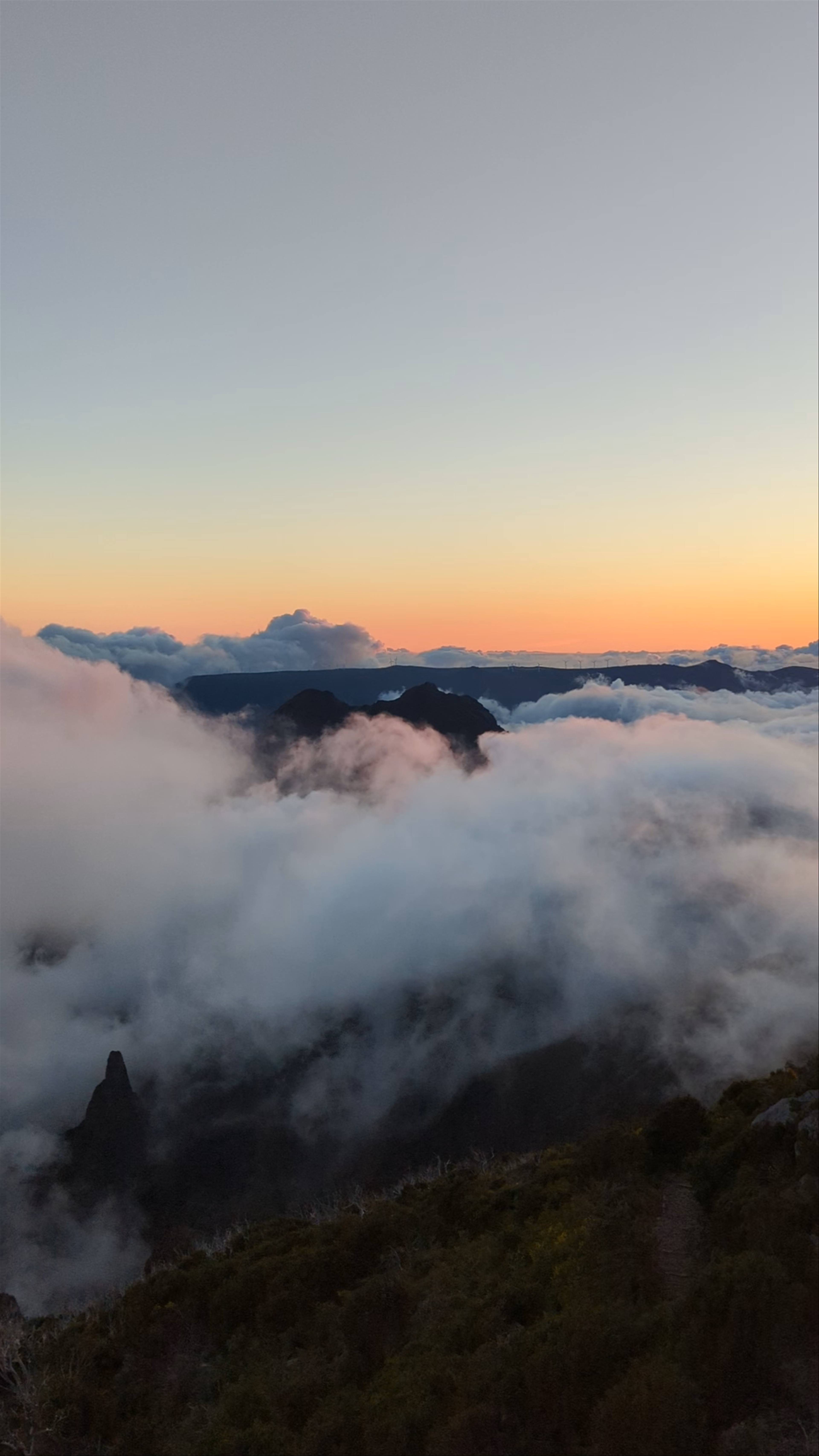 Sunset Serenity at Pico Ruivo, Madeira