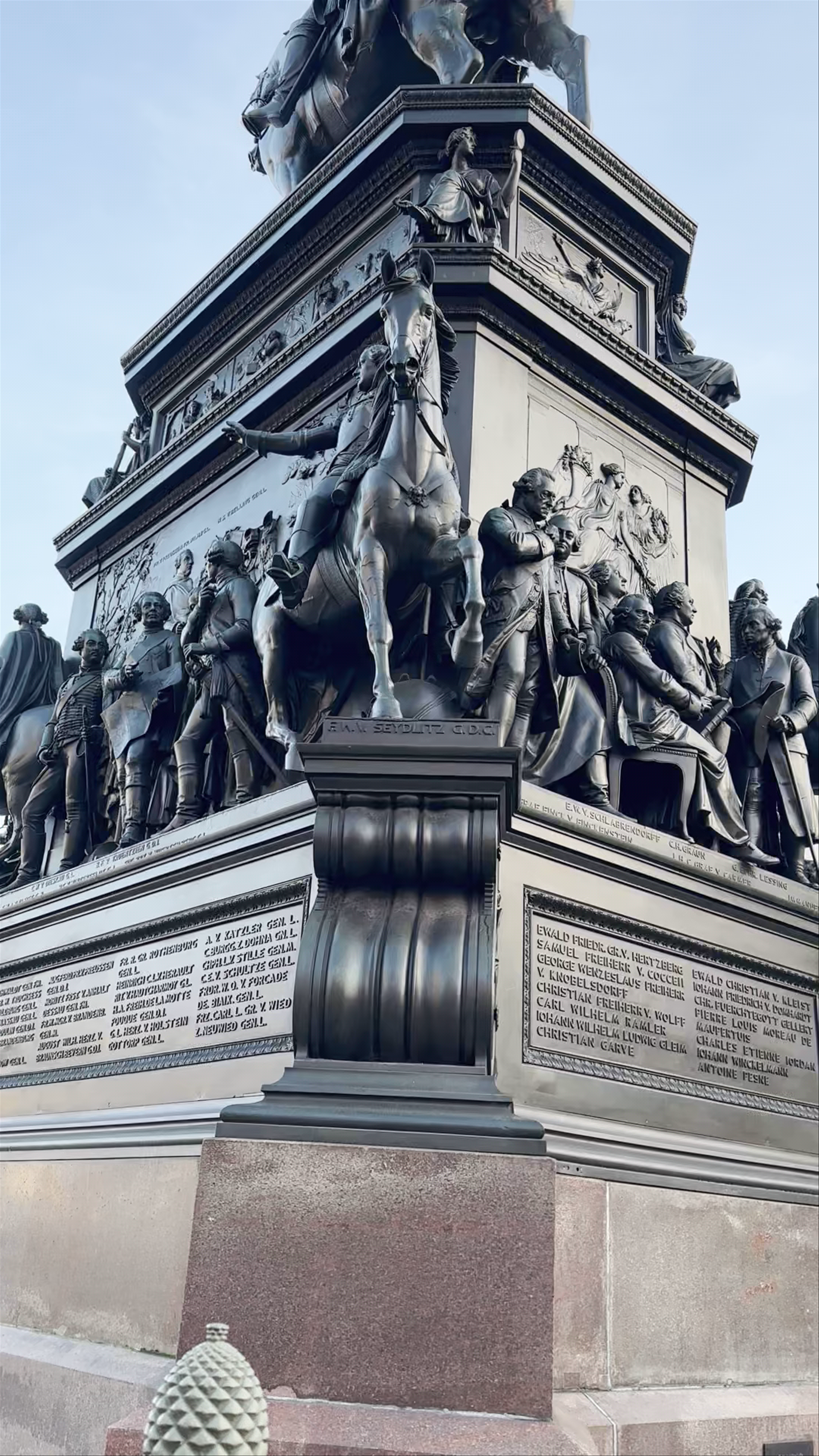 Equestrian Statue of King Friedrich II of Prussia in Berlin