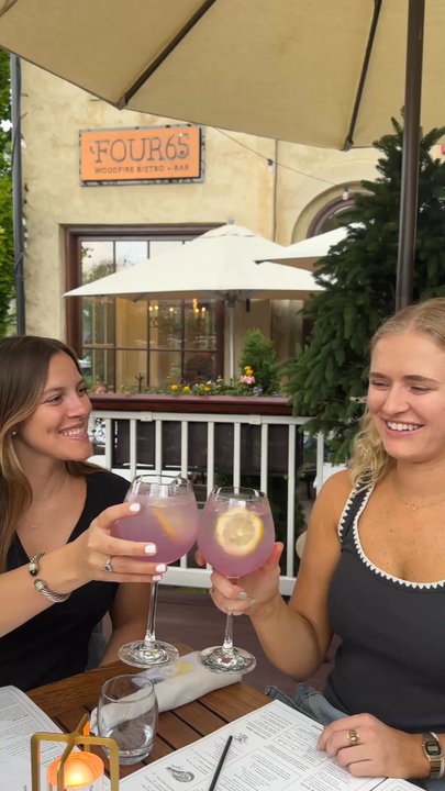 Wine Garden - Prettiest drinks! - New American Near Me - Highlands, North Carolina