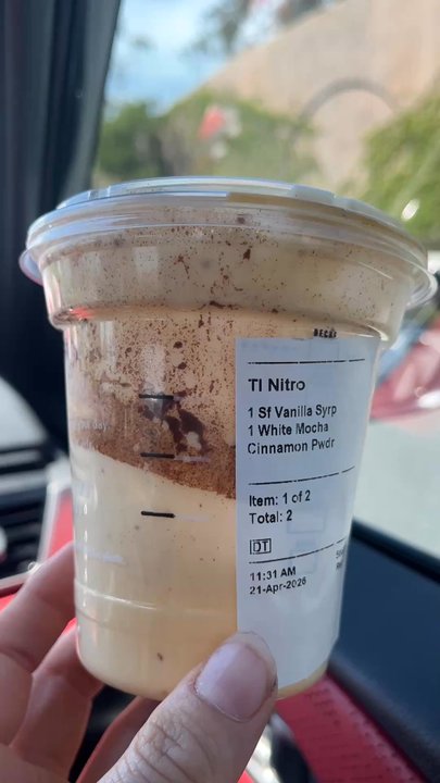 Starbucks - no cup on drink no name and rude service - Coffee & Tea Near Me - San Clemente, California